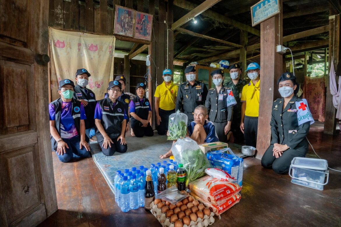 ทหารพระราชา จิตอาสา ปกป้องประชา “ช่วยเหลือประชาชนกลุ่มเปราะบาง อย่างต่อเนื่อง และยั่งยืน ด้วยความห่วงใย”