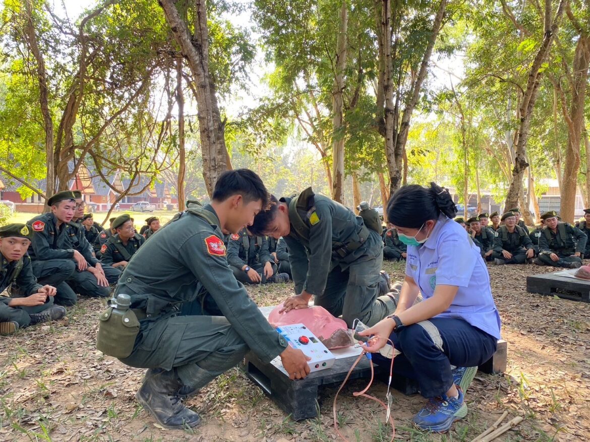 “อบรม ให้ความรู้การช่วยชีวิต เพราะทุกชีวิต ทุกวินาทีมีค่า อาจเกิดเหตุการณ์ที่ไม่คาดฝันเกิดขึ้นได้ทุกเมื่อ”