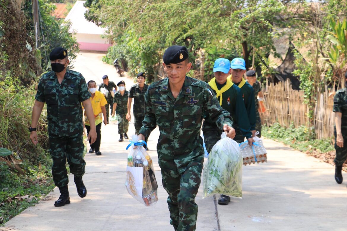 “ทหารพระราชา จิตอาสา บูรณาการความร่วมมือ ดูแลทั้งร่างกาย และจิตใจ ให้กับผู้ประสบอัคคีภัย และประชาชนกลุ่มเปราะบาง ในพื้นที่ห่างไกล”