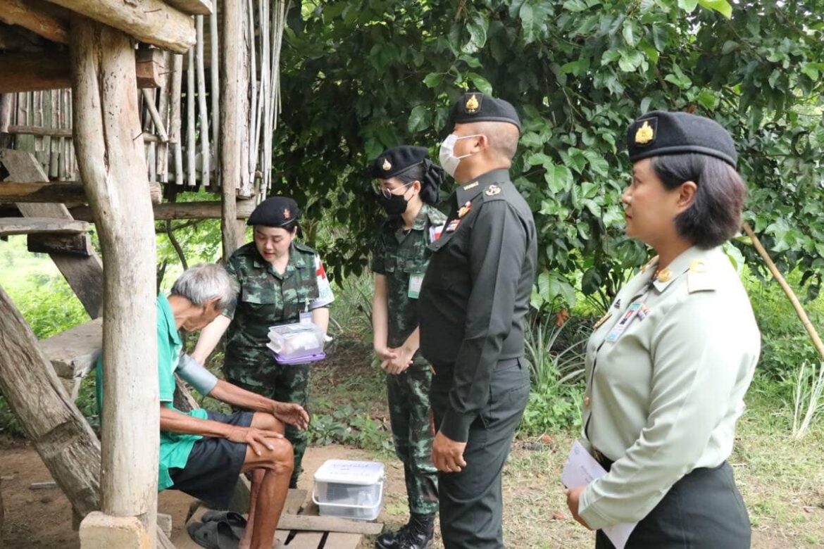 “เราจะไม่ทิ้งใครไว้ข้างหลัง ดูแลวีรบุรุษทหารผ่านศึก และประชาชนกลุ่มเปราะบาง อย่างทั่วถึง อย่างยั่งยืน”