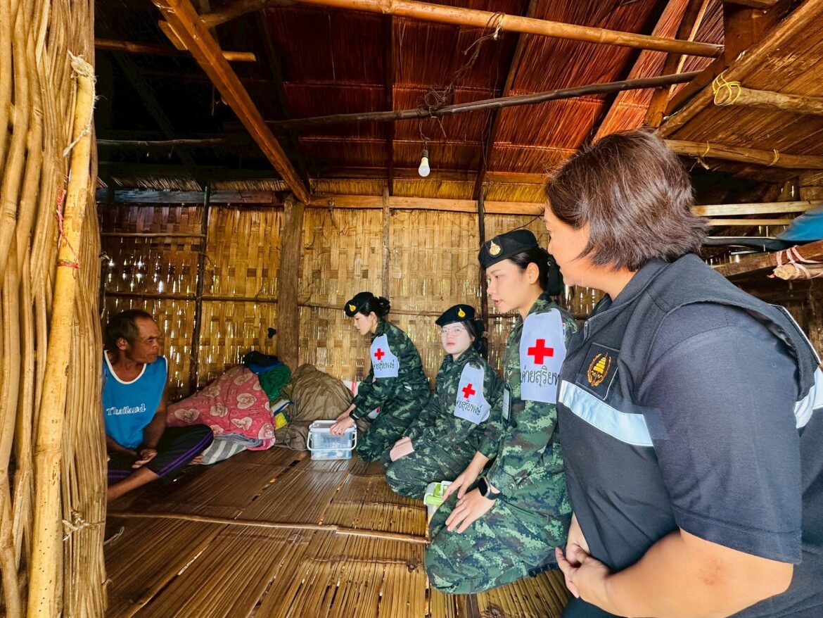 “ดูแลอย่างทั่วถึง และอย่างต่อเนื่อง เราจะไม่ทิ้งใครไว้ข้างหลัง ดูแลวีรบุรุษทหารผ่านศึก และครอบครัว ในพื้นที่ห่างไกล”