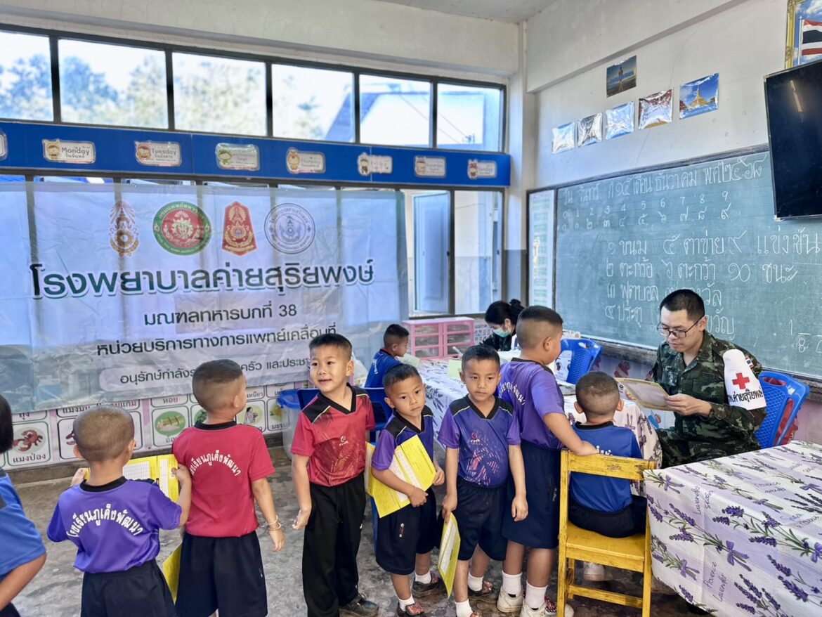 สนับสนุนหน่วยเเพทย์เคลื่อนที่ และหน่วยทันตกรรมเคลื่อนที่ โครงการ “อุ่นรัก อิ่มใจ สู้ภัยหนาว ภูเค็งพัฒนา”