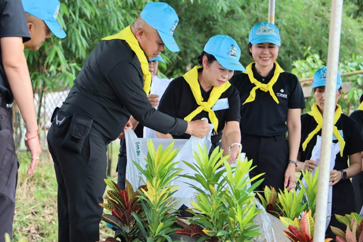 “กิจกรรมจิตอาสาปล่อยปลาและพัฒนาปรับปรุงภูมิทัศน์ ถวายเป็นพระราชกุศล”